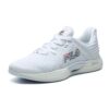 Chaussures basses de sport « Blanc Logo noir »