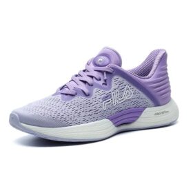 Chaussures basses de sport violettes