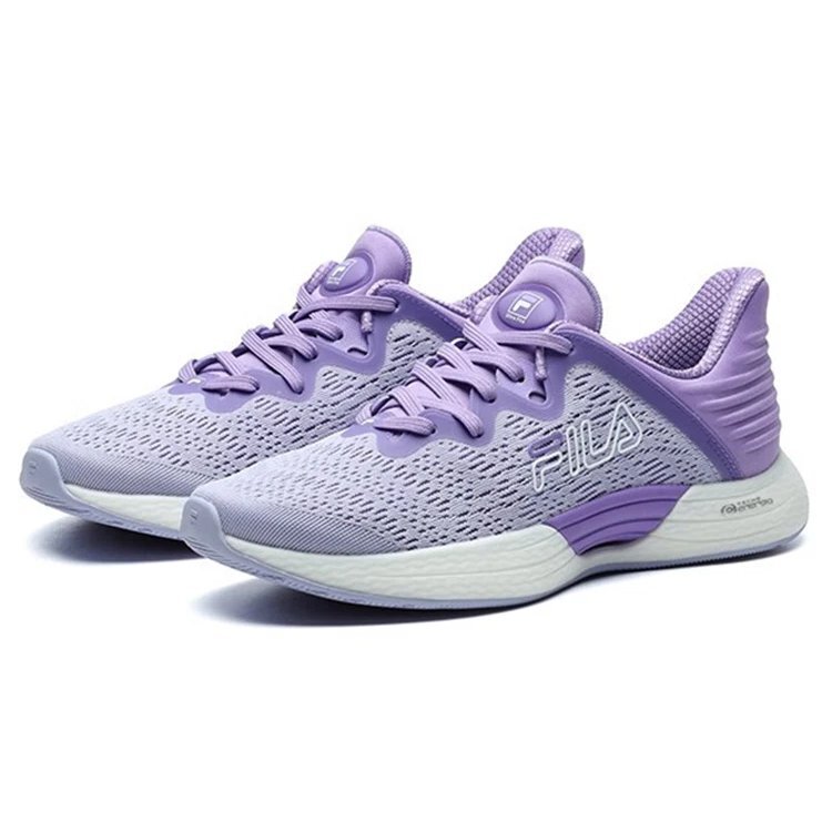 Chaussures basses de sport violettes