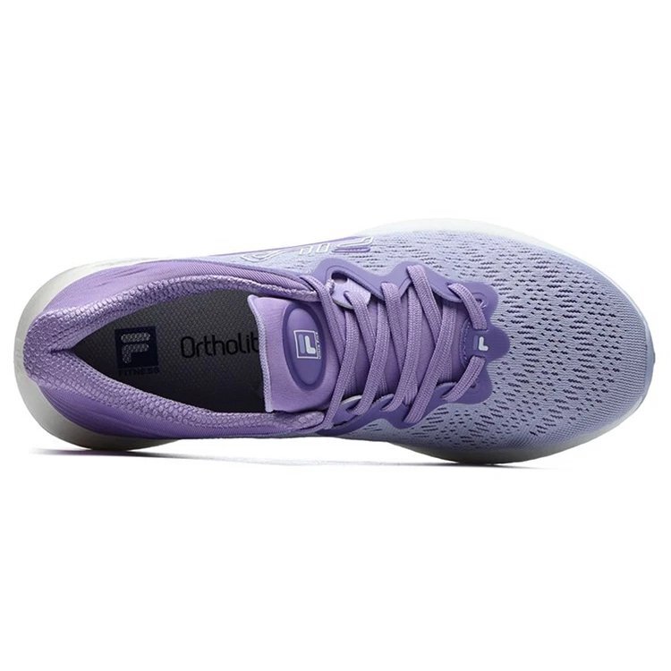 Chaussures basses de sport violettes