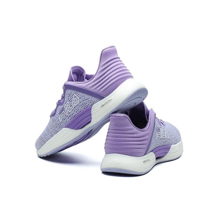 Chaussures basses de sport violettes