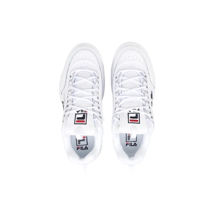 Chaussures basses Disruptor 2, blanc/noir/rouge