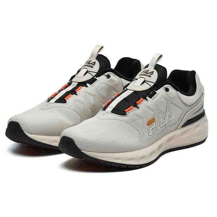 Chaussures basses en polaire « Jaune Noir »