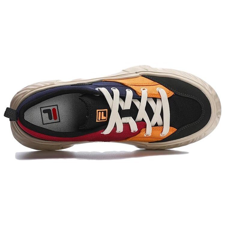 Chaussures basses en toile antidérapantes et résistantes « Bleu Vert Orange »
