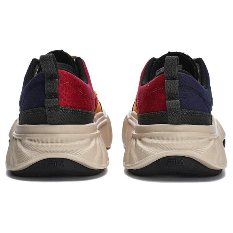 Chaussures basses en toile antidérapantes et résistantes « Bleu Vert Orange »