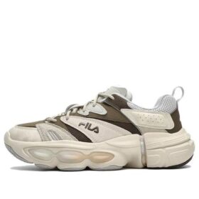 Chaussures basses ET Retro « Blanc crème/Marron »