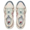 Chaussures basses modernes Sofia 1S Fishbone « Blanc, rose, bleu »