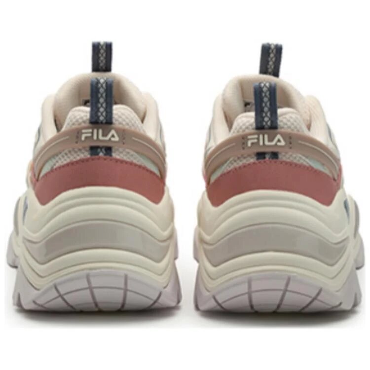 Chaussures basses modernes Sofia 1S Fishbone « Blanc, rose, bleu »