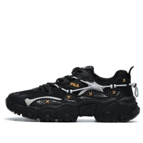Chaussures basses Pepe Shimada x Fila Noir