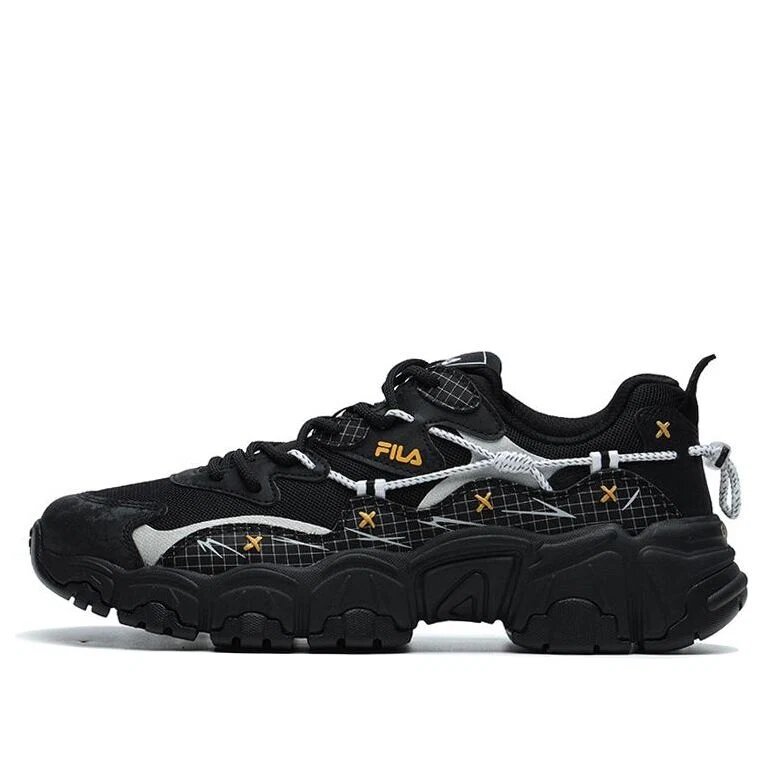 Chaussures basses Pepe Shimada x Fila Noir