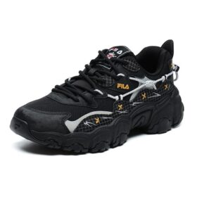 Chaussures basses Pepe Shimada x Fila Noir