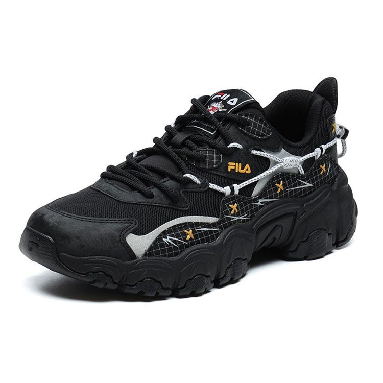 Chaussures basses Pepe Shimada x Fila Noir