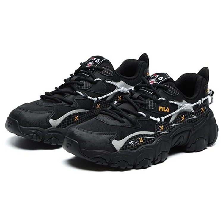 Chaussures basses Pepe Shimada x Fila Noir