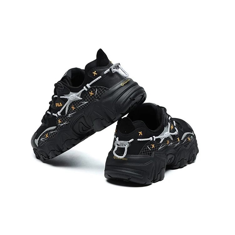 Chaussures basses Pepe Shimada x Fila Noir