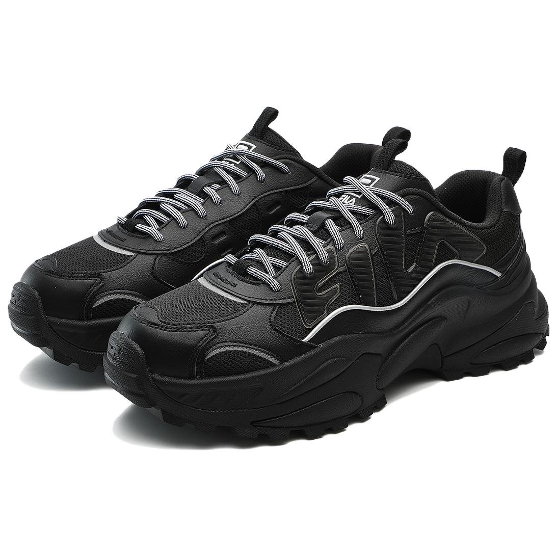 Chaussures basses tendance et confortables « Noir »