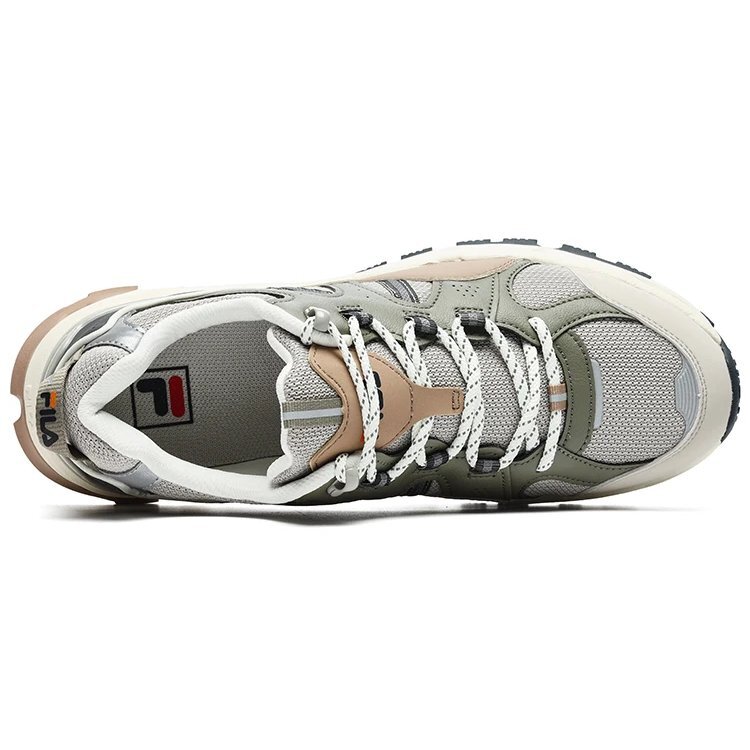 Chaussures basses Trek 1s « Gris, vert, marron »