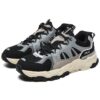 Chaussures basses Trek 1s « Noir Argent »