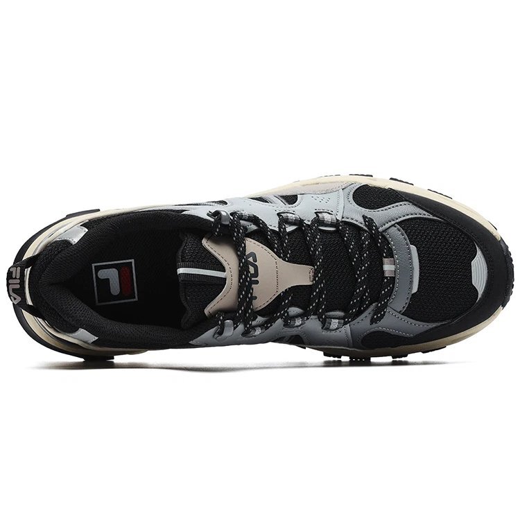 Chaussures basses Trek 1s « Noir Argent »