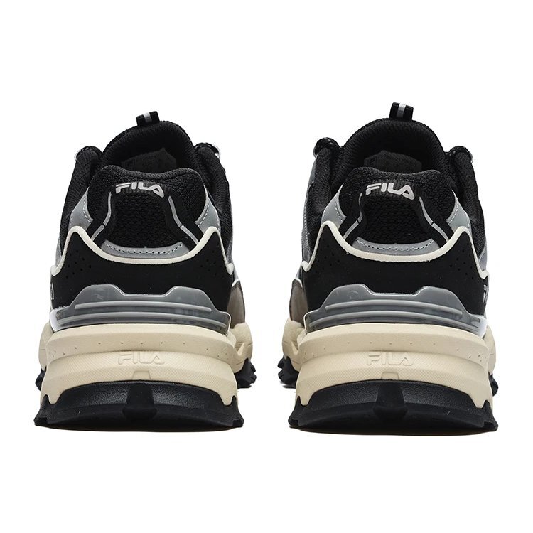 Chaussures basses Trek 1s « Noir Argent »
