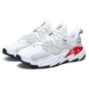 Chaussures basses Wave « Blanc Rouge Gris »