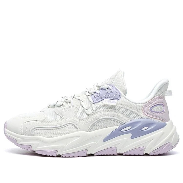 Chaussures basses Wave « Blanc Violet »