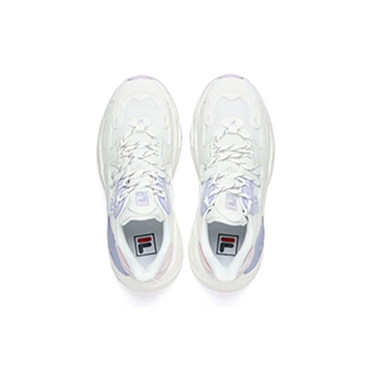 Chaussures basses Wave « Blanc Violet »