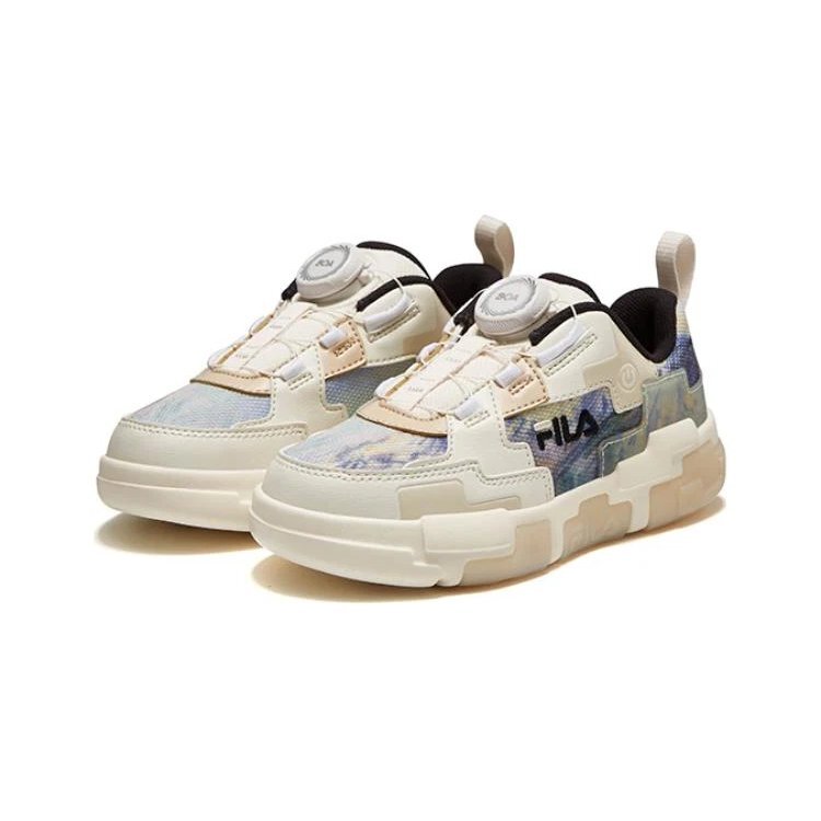 Chaussures Boa Classic « Beige Bleu »