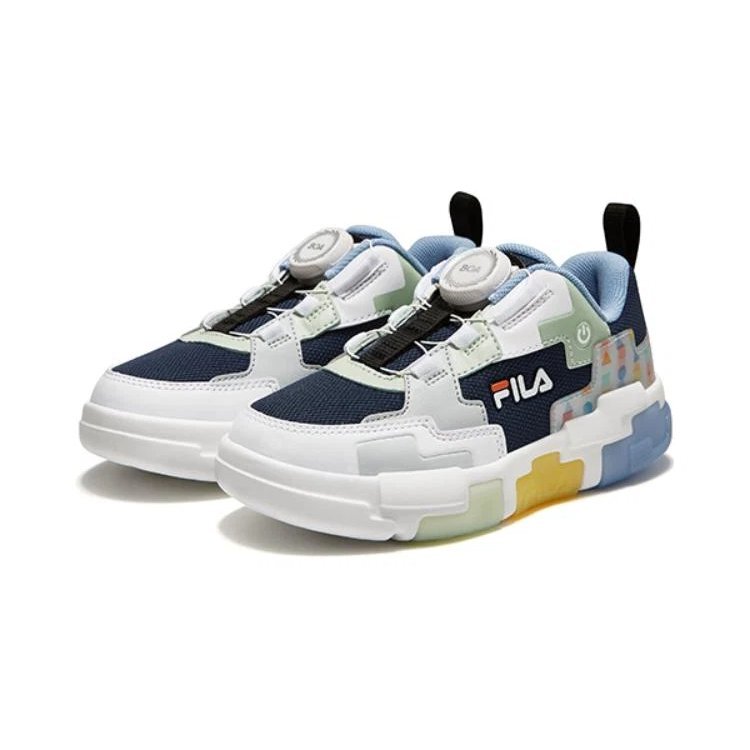 Chaussures Boa Classic « Blanc Noir Bleu »