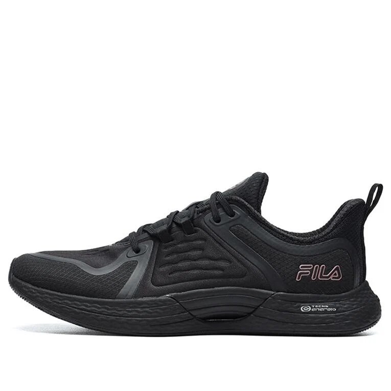 Chaussures d'entraînement basses d'athlétisme, noires