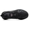 Chaussures d'entraînement basses d'athlétisme, noires