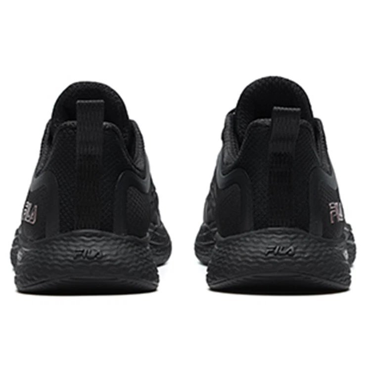 Chaussures d'entraînement basses d'athlétisme, noires