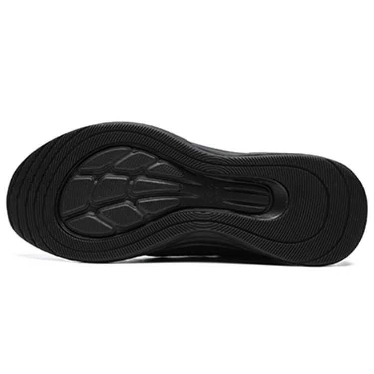 Chaussures d'entraînement basses d'athlétisme, noires