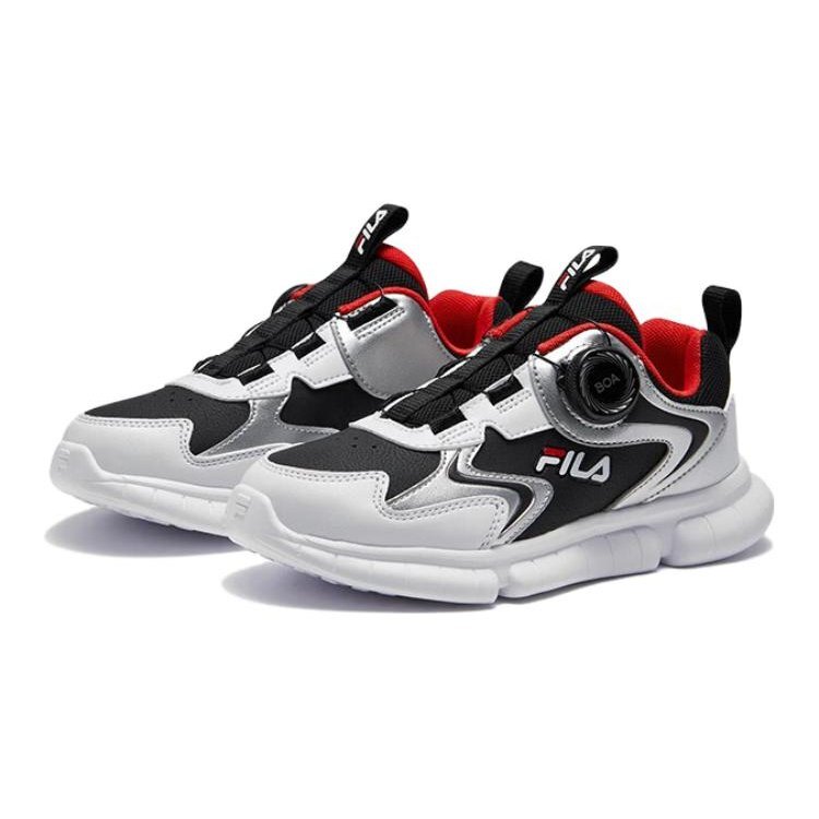 Chaussures d'entraînement BOA « Blanc Noir Argent »