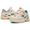 Chaussures d'entraînement classiques D-formation, blanc/vert/rose