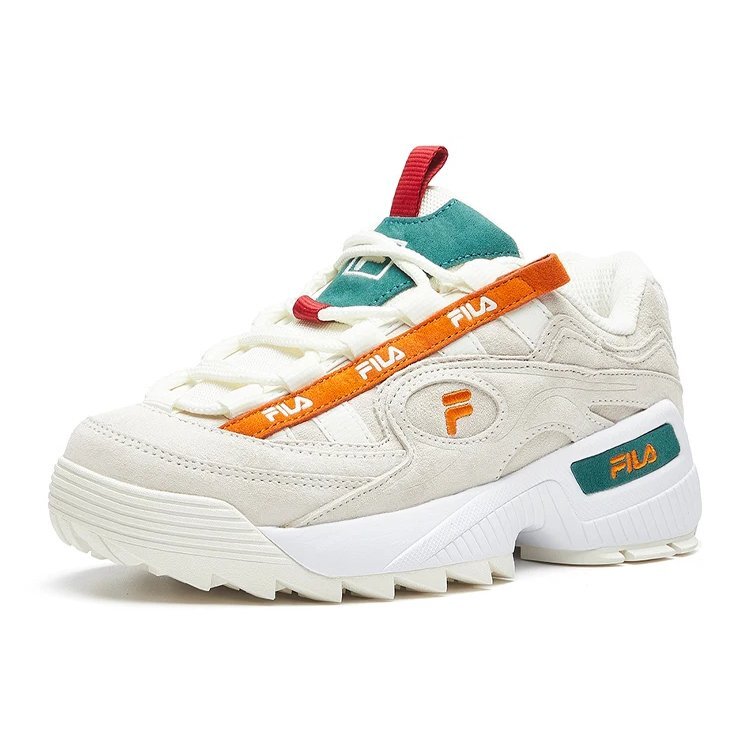 Chaussures D-formation Daddy Vert/Orange/Blanc