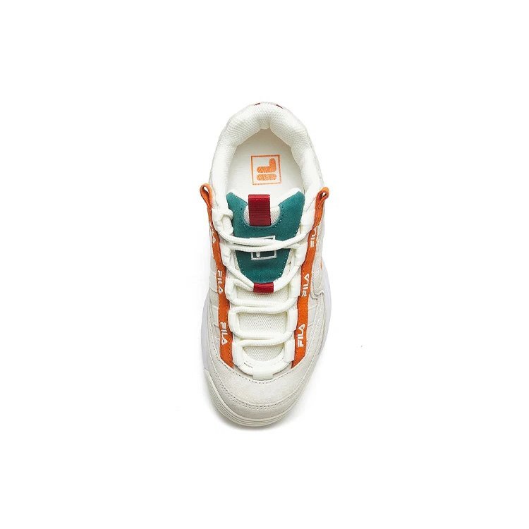 Chaussures D-formation Daddy Vert/Orange/Blanc