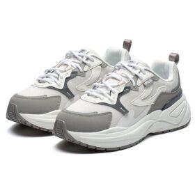Chaussures « Dad Shoe » « Rose Gris Blanc »