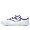 Chaussures décontractées légères Blanc/Vert/Violet