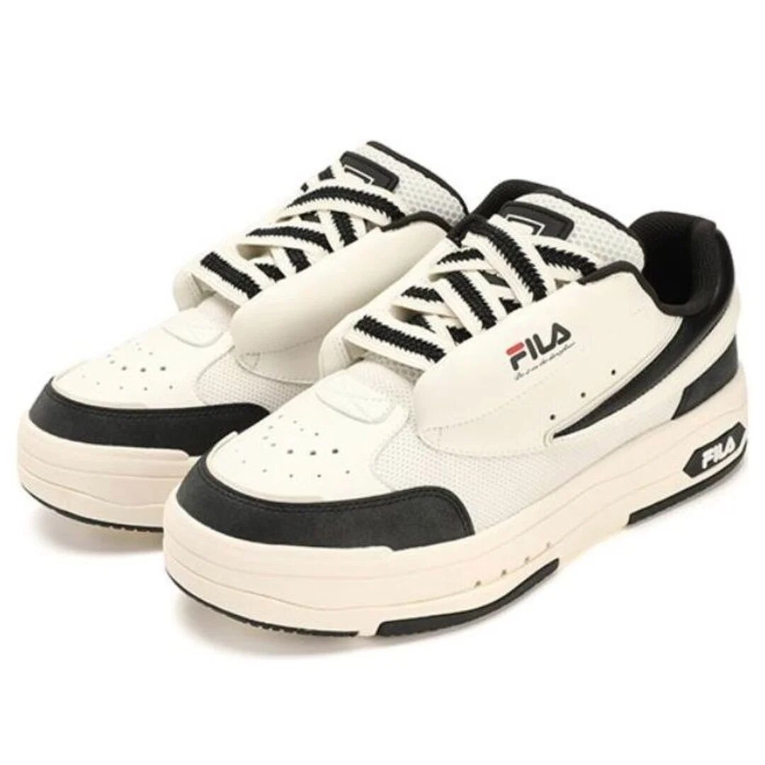 Chaussures décontractées « White Black »