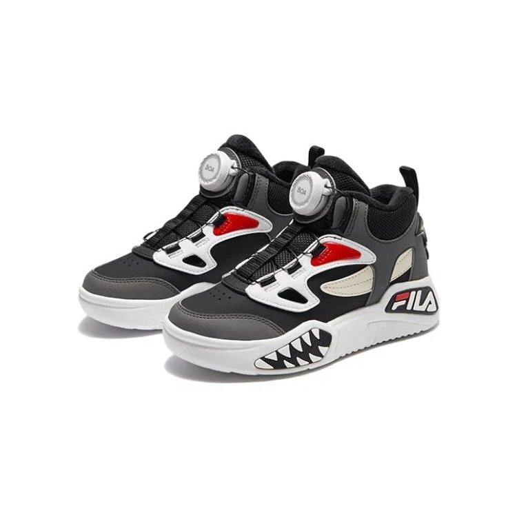 Chaussures de basket-ball montantes lifestyle « Gris Noir »
