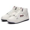 Chaussures de basket-ball rétro montantes « Blanc »