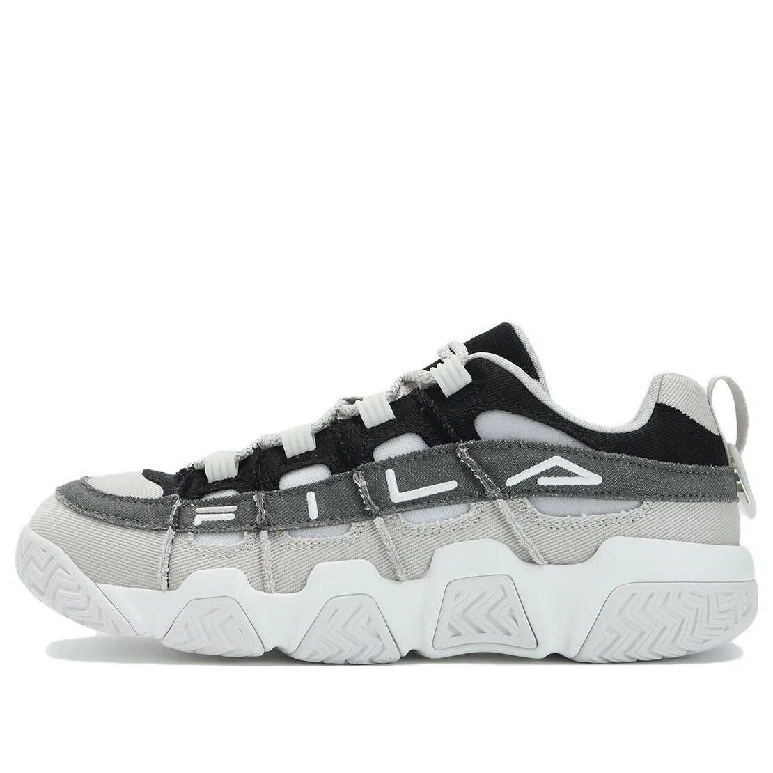 Chaussures de basket Barricade « Blanc Gris Noir »