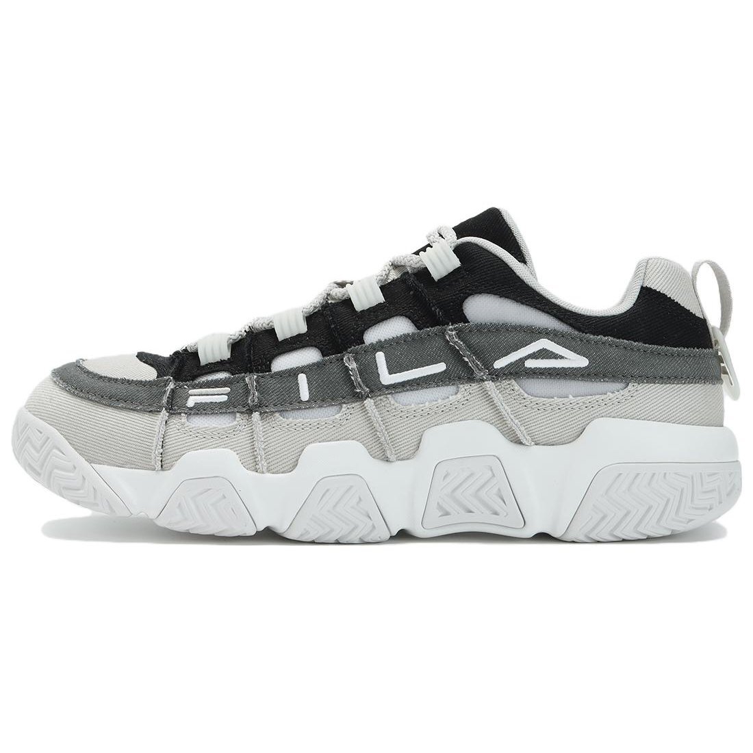Chaussures de basket Barricade « Blanc Gris Noir »