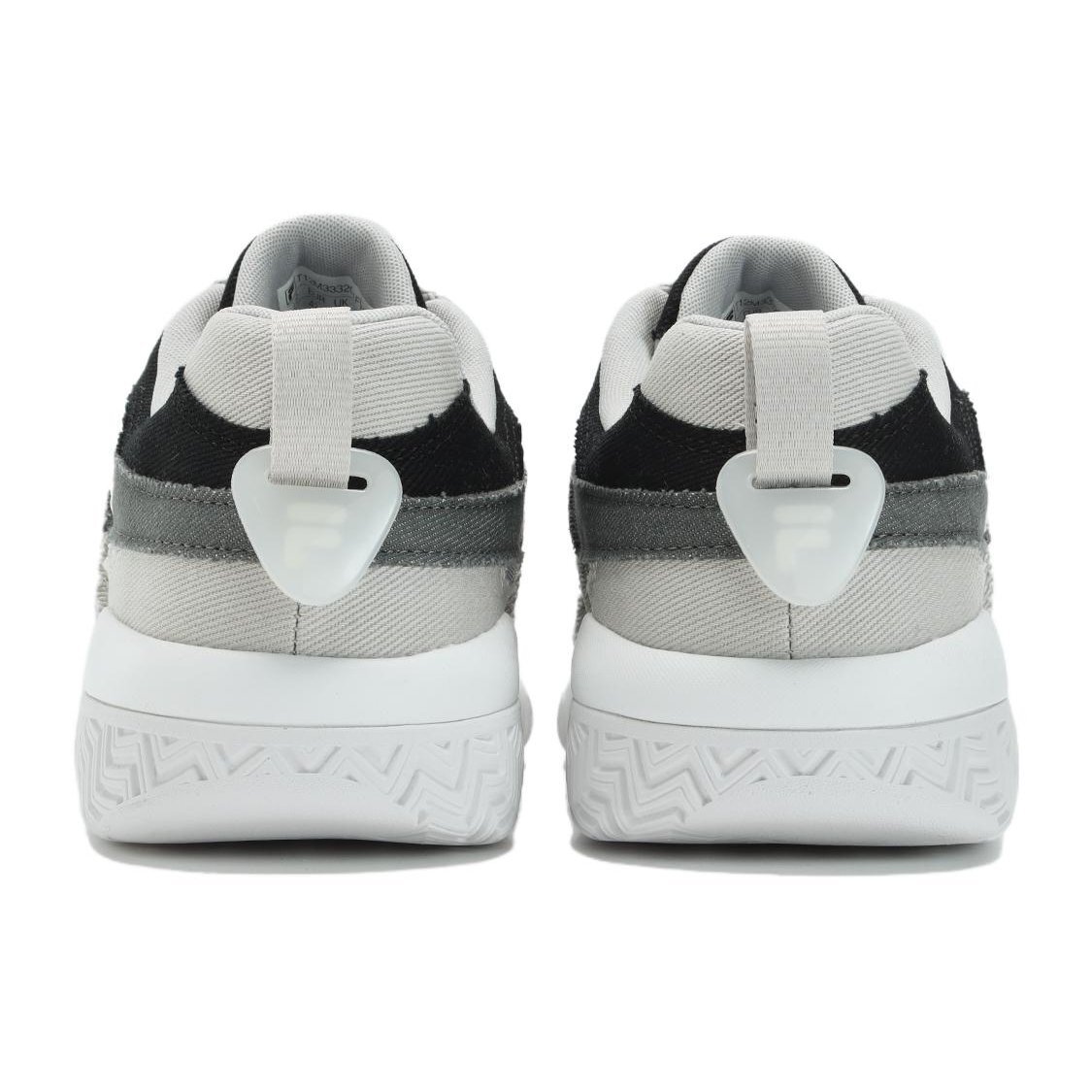 Chaussures de basket Barricade « Blanc Gris Noir »