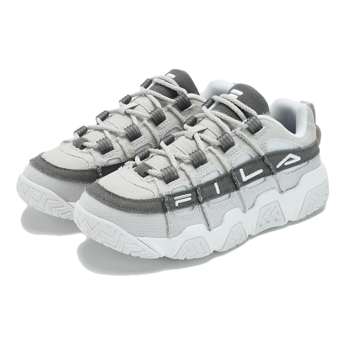 Chaussures de basket Barricade « Grey White »