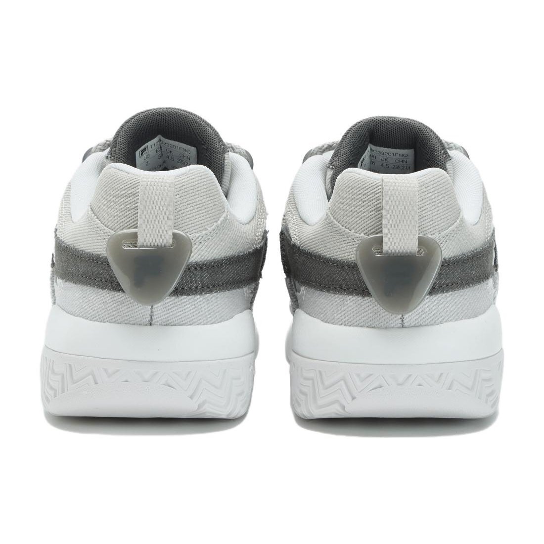 Chaussures de basket Barricade « Grey White »
