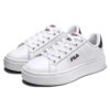 Chaussures de basket basses Court Plumpy Blanc/Noir