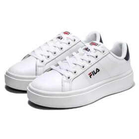 Chaussures de basket basses Court Plumpy Blanc/Noir