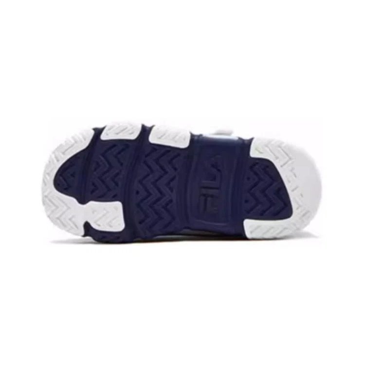 Chaussures de basket basses « White Navy »