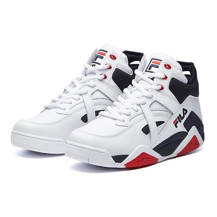 Chaussures de basket Cage « White Navy »